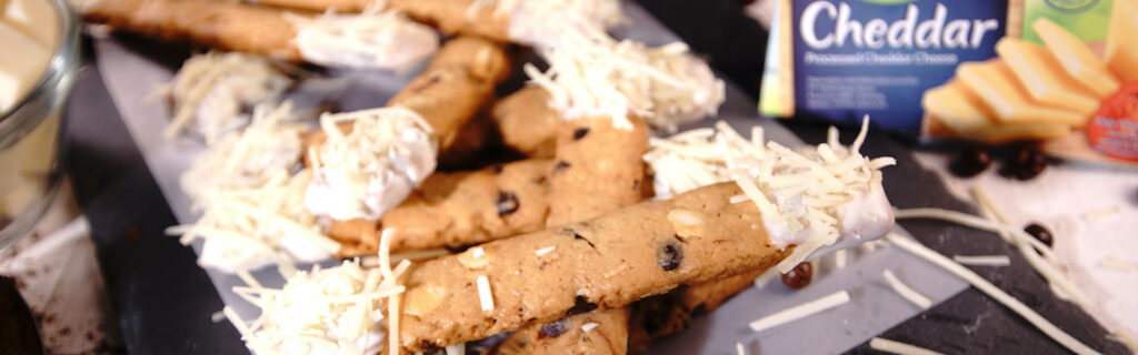 Chocolate Cheese Biscotti